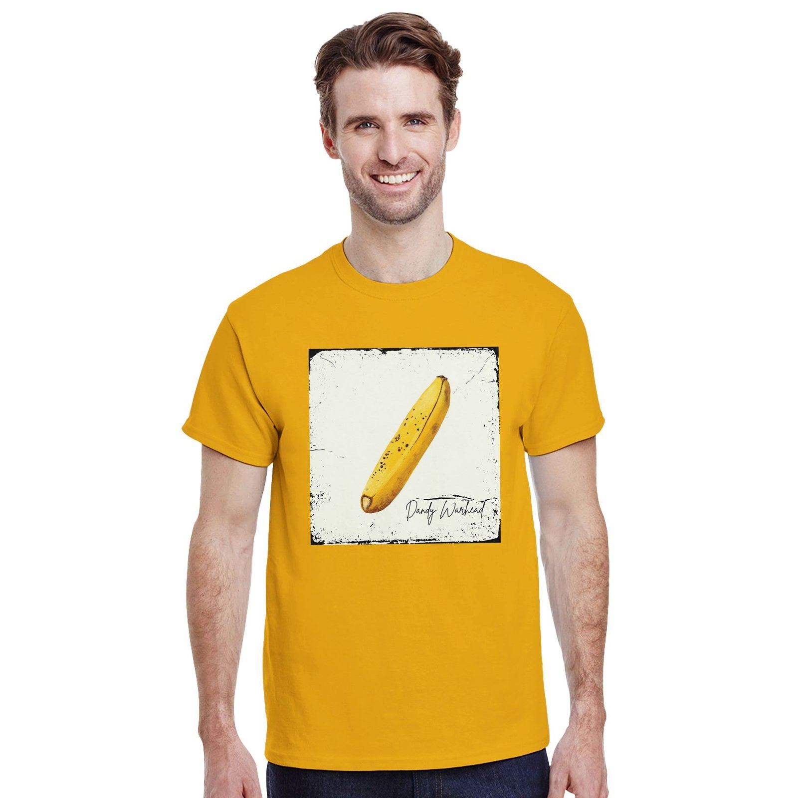 Dandy Warhead Banaan | T-Shirt Unisex - Tshirt-Fabriek.nl