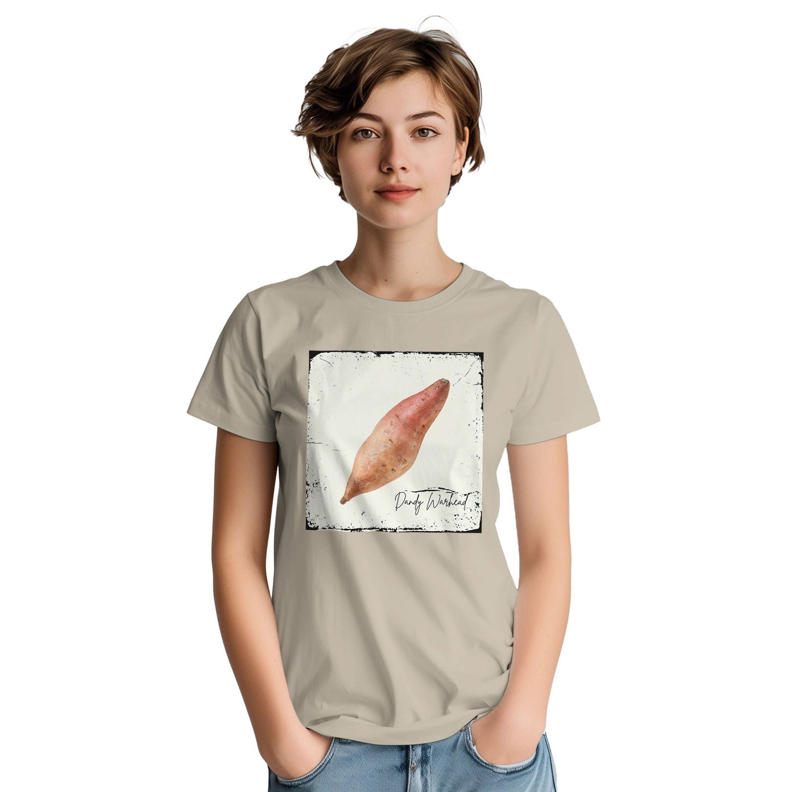 Dandy Warhead Bataat | T-Shirt Unisex - Tshirt-Fabriek.nl