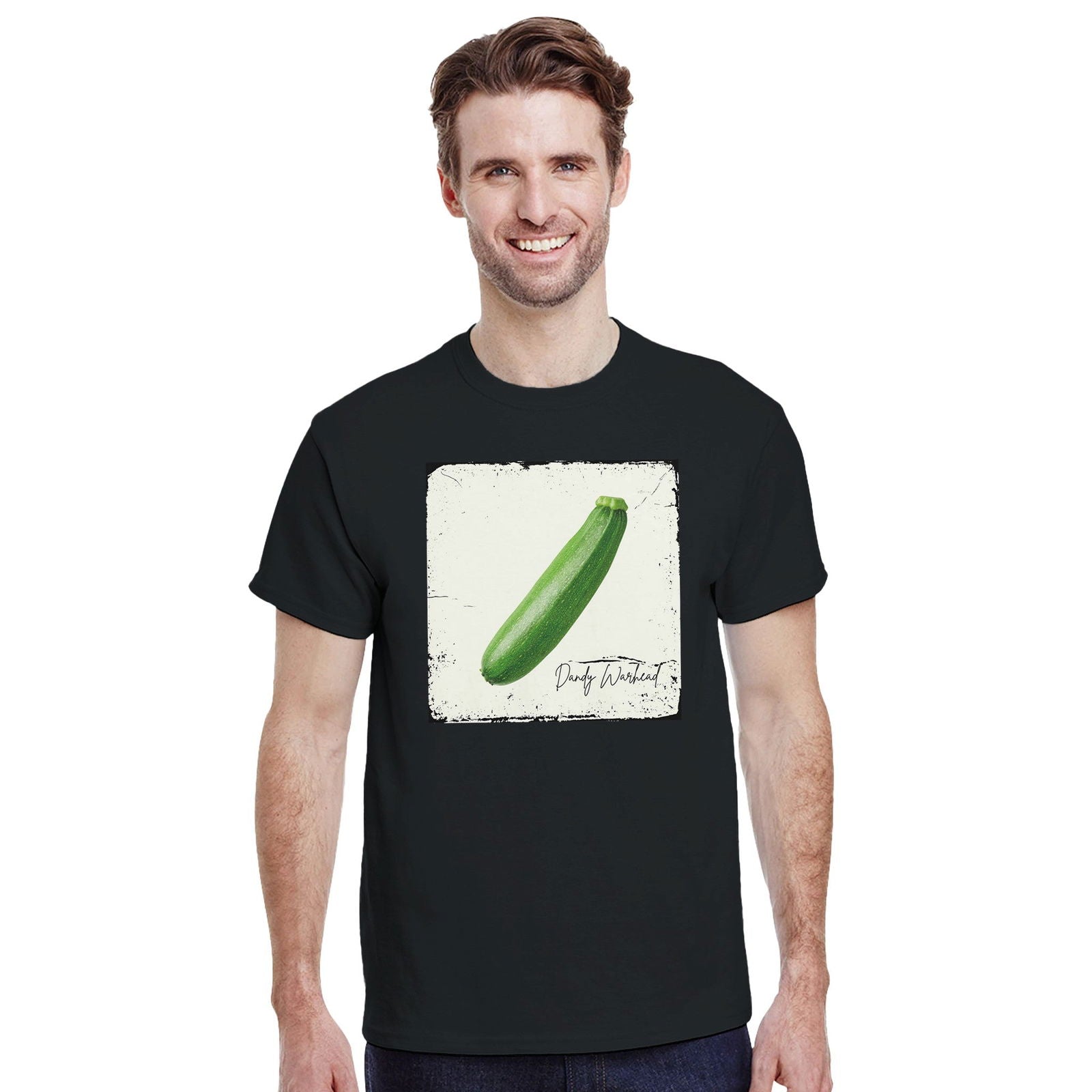 Dandy Warhead Courgette | T-Shirt Unisex - Tshirt-Fabriek.nl