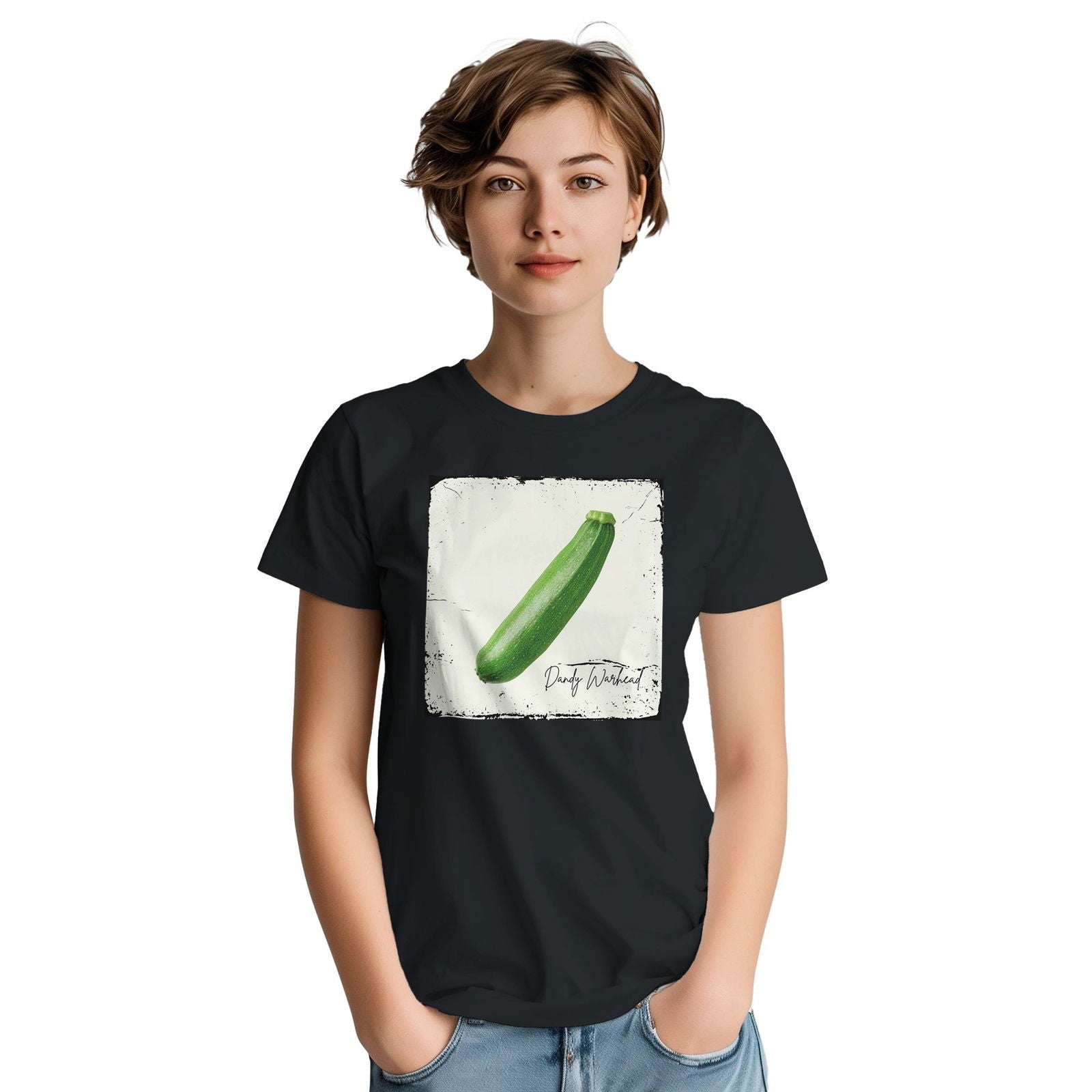 Dandy Warhead Courgette | T-Shirt Unisex - Tshirt-Fabriek.nl