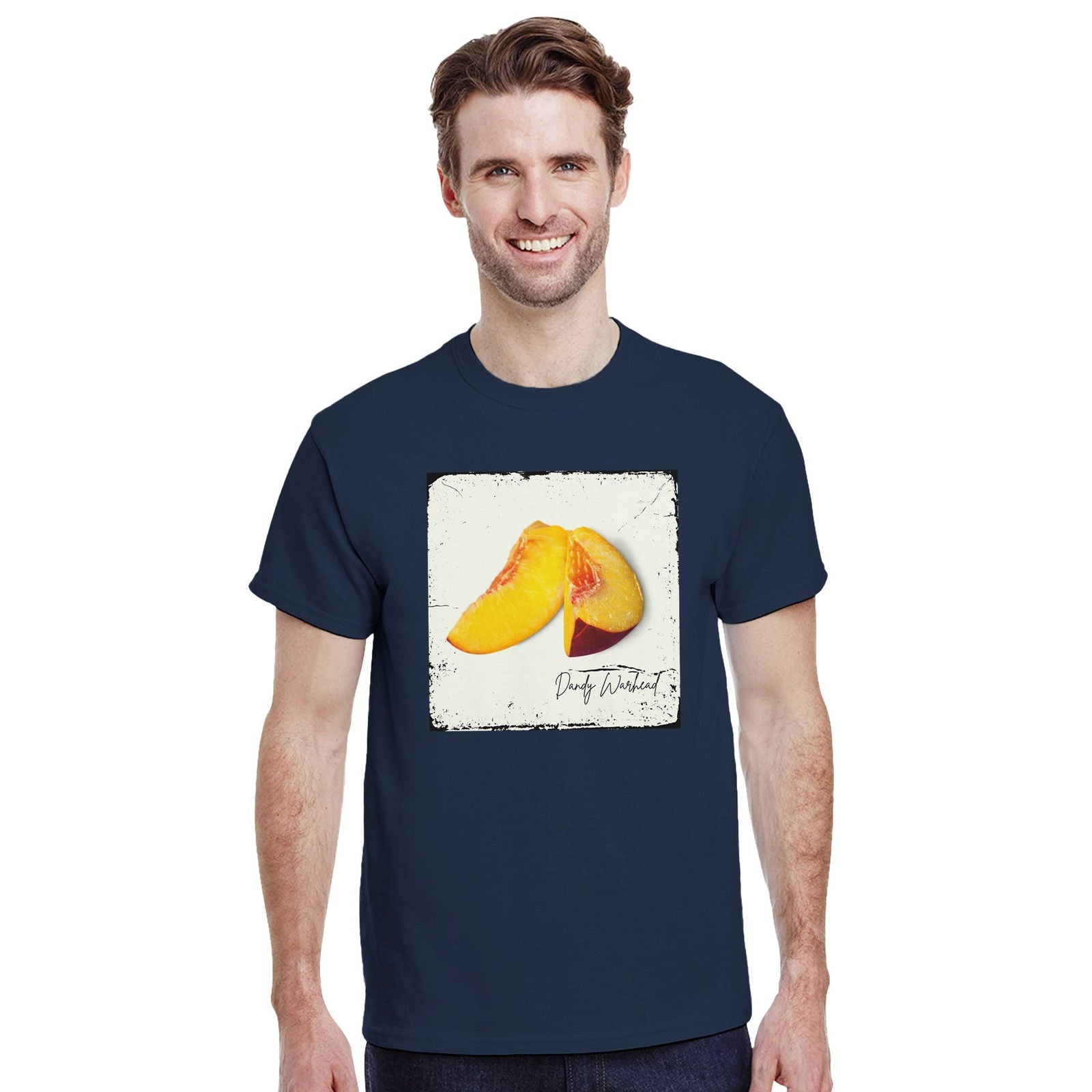 Dandy Warhead Perzik | T-Shirt Unisex - Tshirt-Fabriek.nl