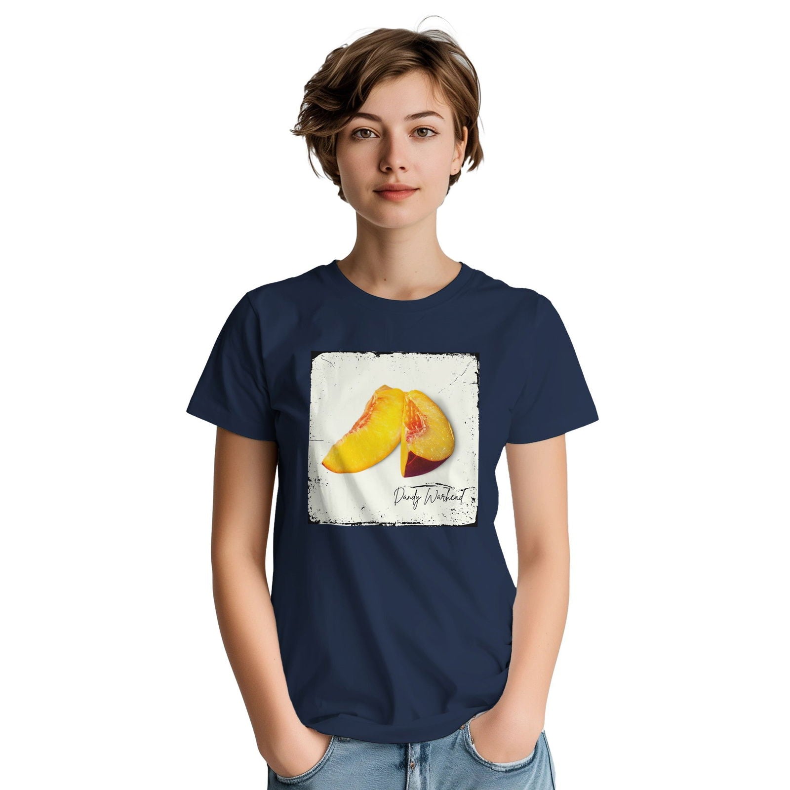 Dandy Warhead Perzik | T-Shirt Unisex - Tshirt-Fabriek.nl