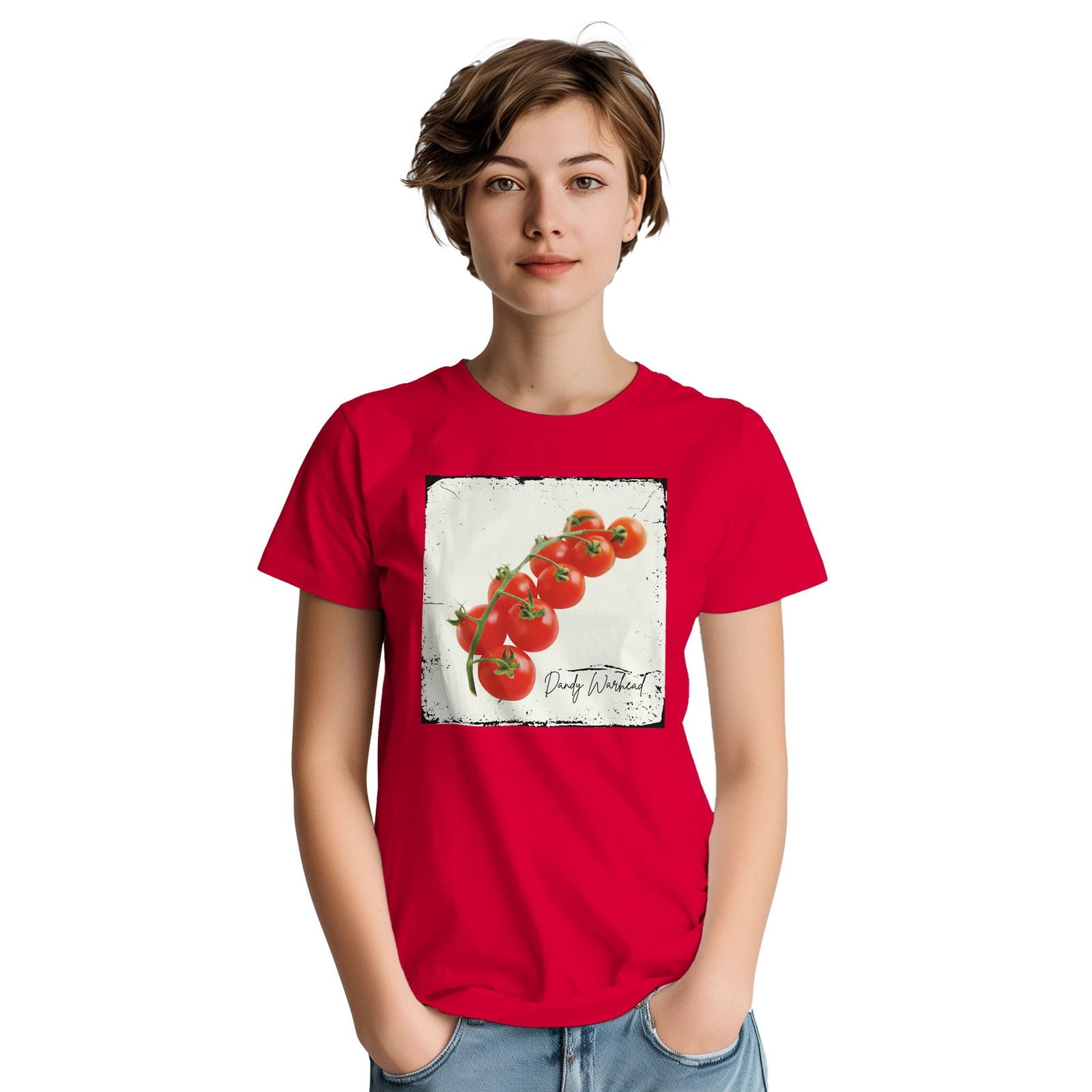 Dandy Warhead Tomaat | T-Shirt Unisex - Tshirt-Fabriek.nl