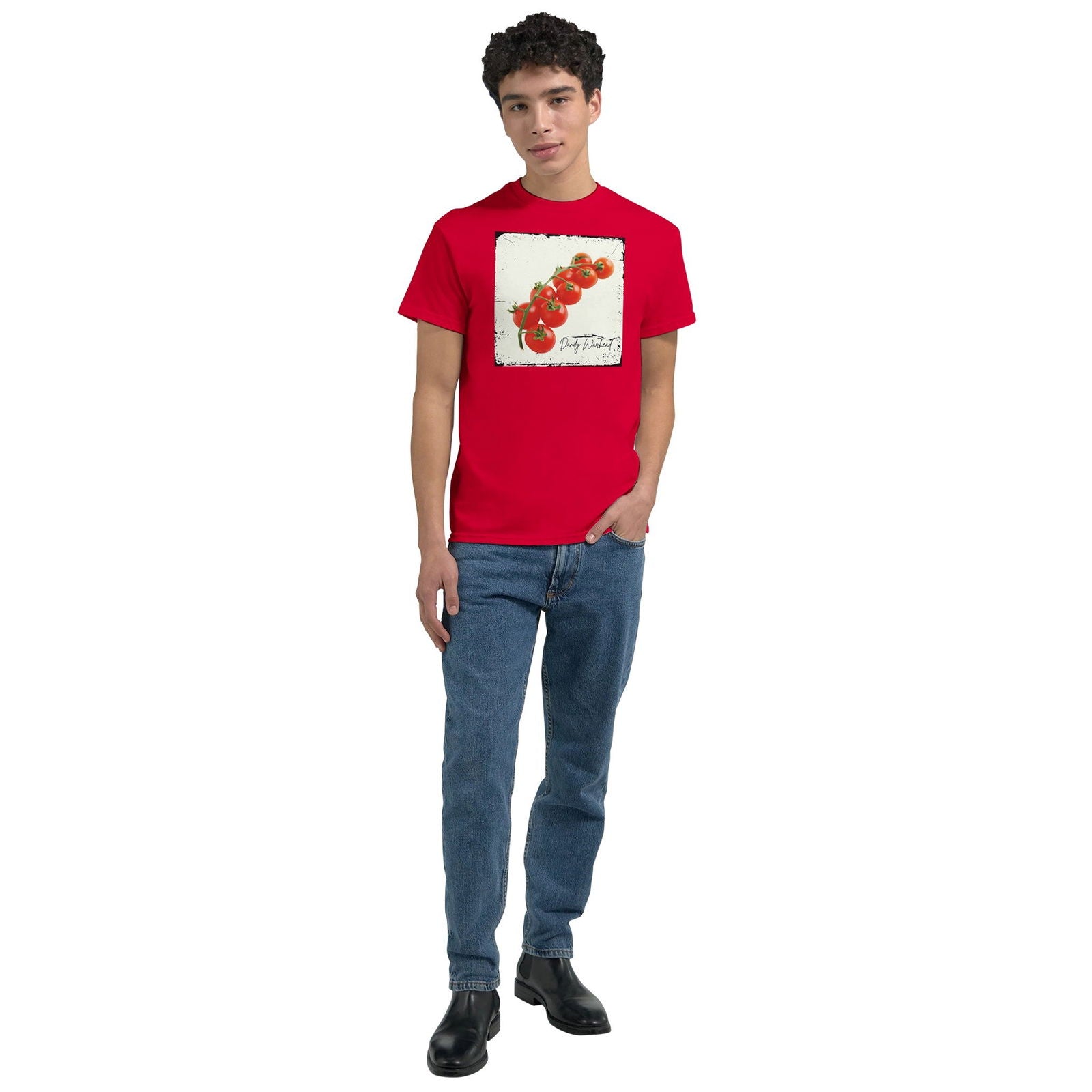 Dandy Warhead Tomaat | T-Shirt Unisex - Tshirt-Fabriek.nl