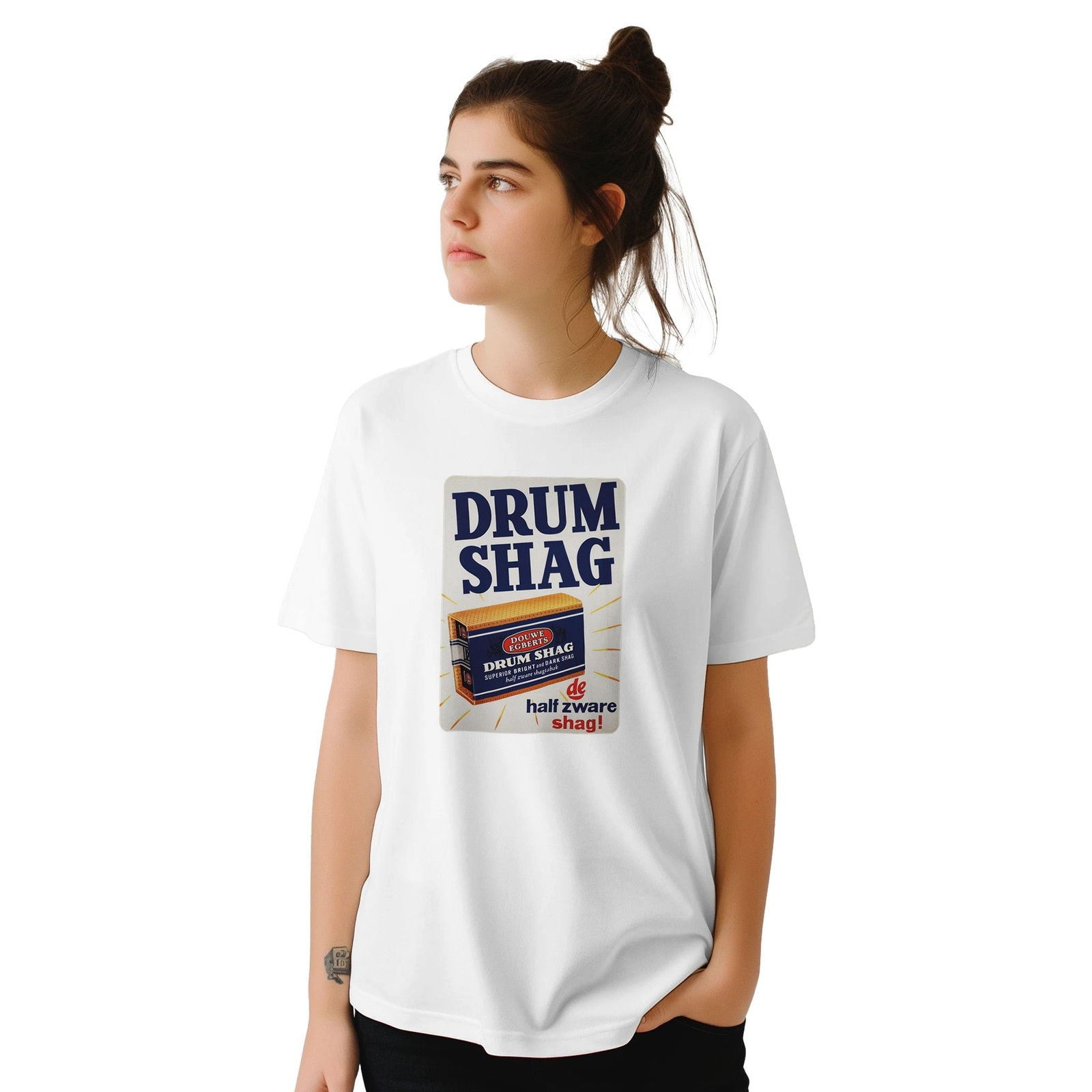 Drum Shag | T-shirt Unisex - Tshirt-Fabriek.nl