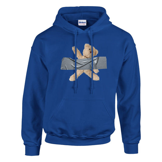 Duct taped teddy bear | Hoodie Unisex - Tshirt-Fabriek.nl