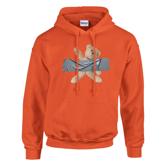 Duct taped teddy bear | Hoodie Unisex - Tshirt-Fabriek.nl