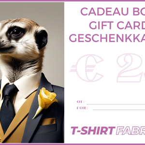 Gift Card - Tshirt-Fabriek.nl