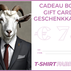 Gift Card - Tshirt-Fabriek.nl