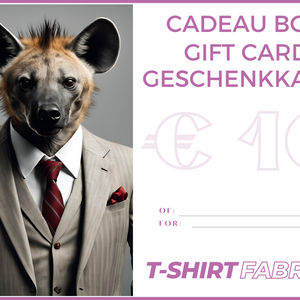 Gift Card - Tshirt-Fabriek.nl