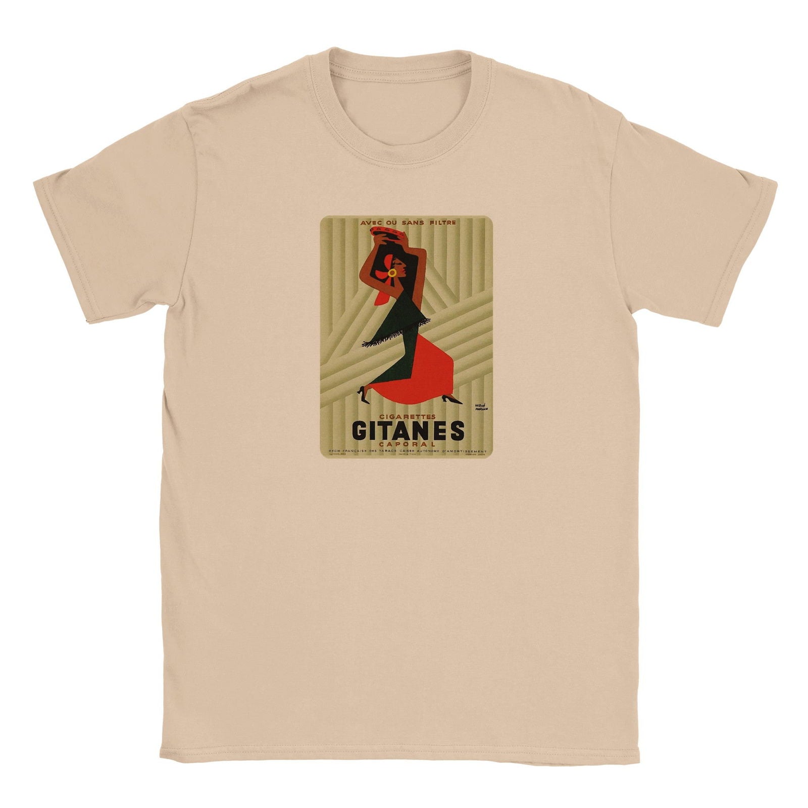 Gitanes Sigaretten | T-shirt Unisex - Tshirt-Fabriek.nl