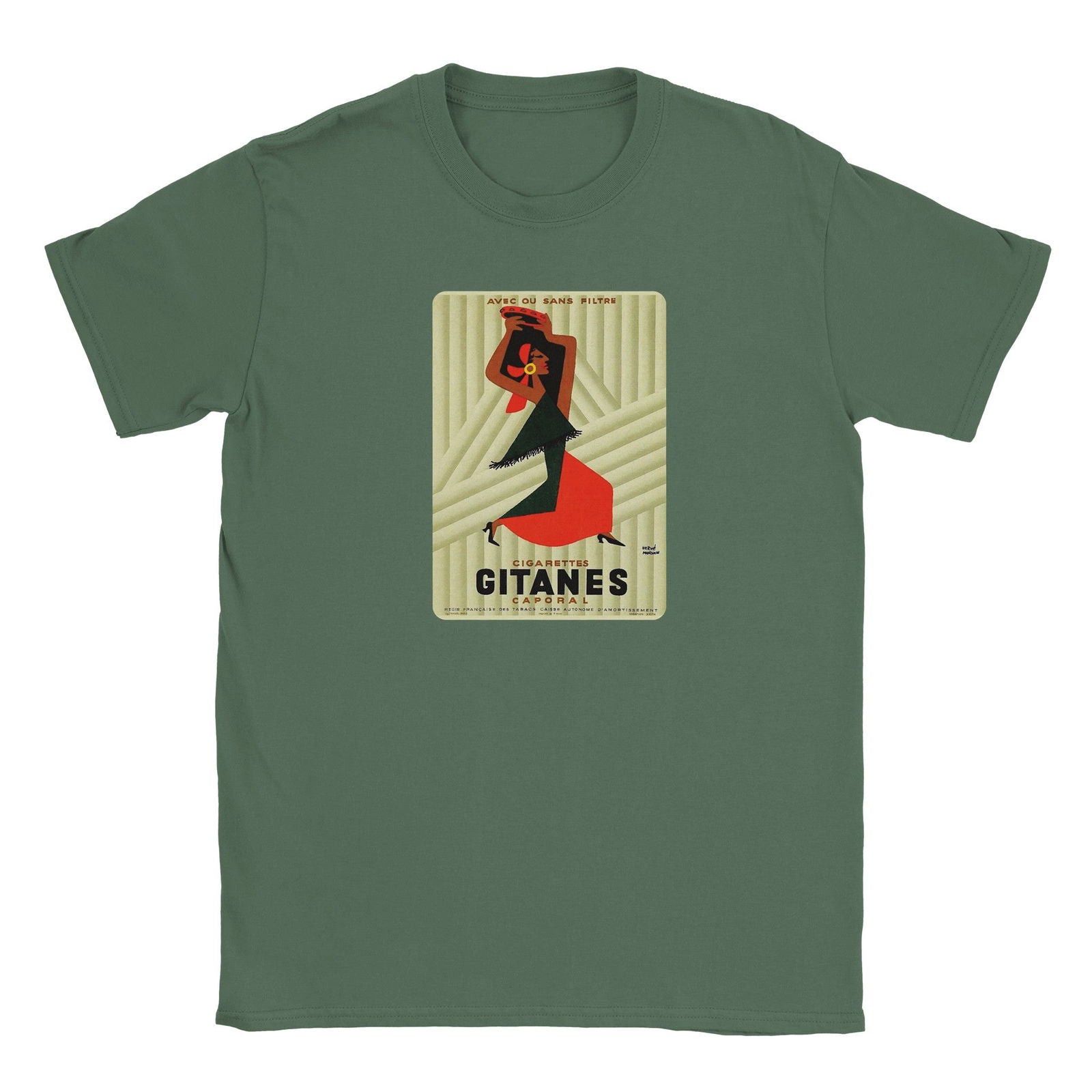 Gitanes Sigaretten | T-shirt Unisex - Tshirt-Fabriek.nl