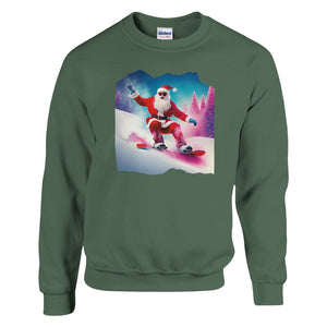 Grinding Santa | Trui Unisex - Tshirt-Fabriek.nl