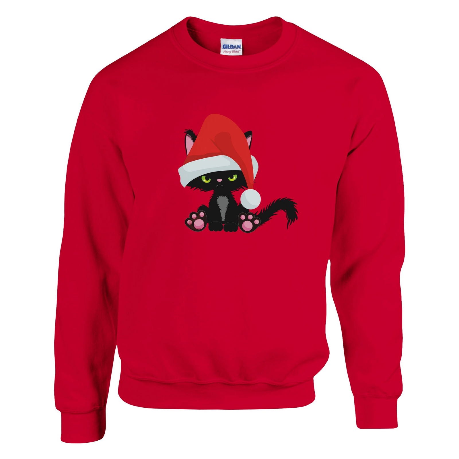 Grumpy Christmas Cat | Trui Unisex - Tshirt-Fabriek.nl