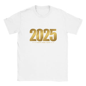 Happy 2025! | T-Shirt Unisex - Tshirt-Fabriek.nl