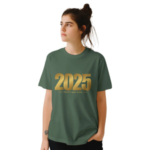 Happy 2025! | T-Shirt Unisex - Tshirt-Fabriek.nl