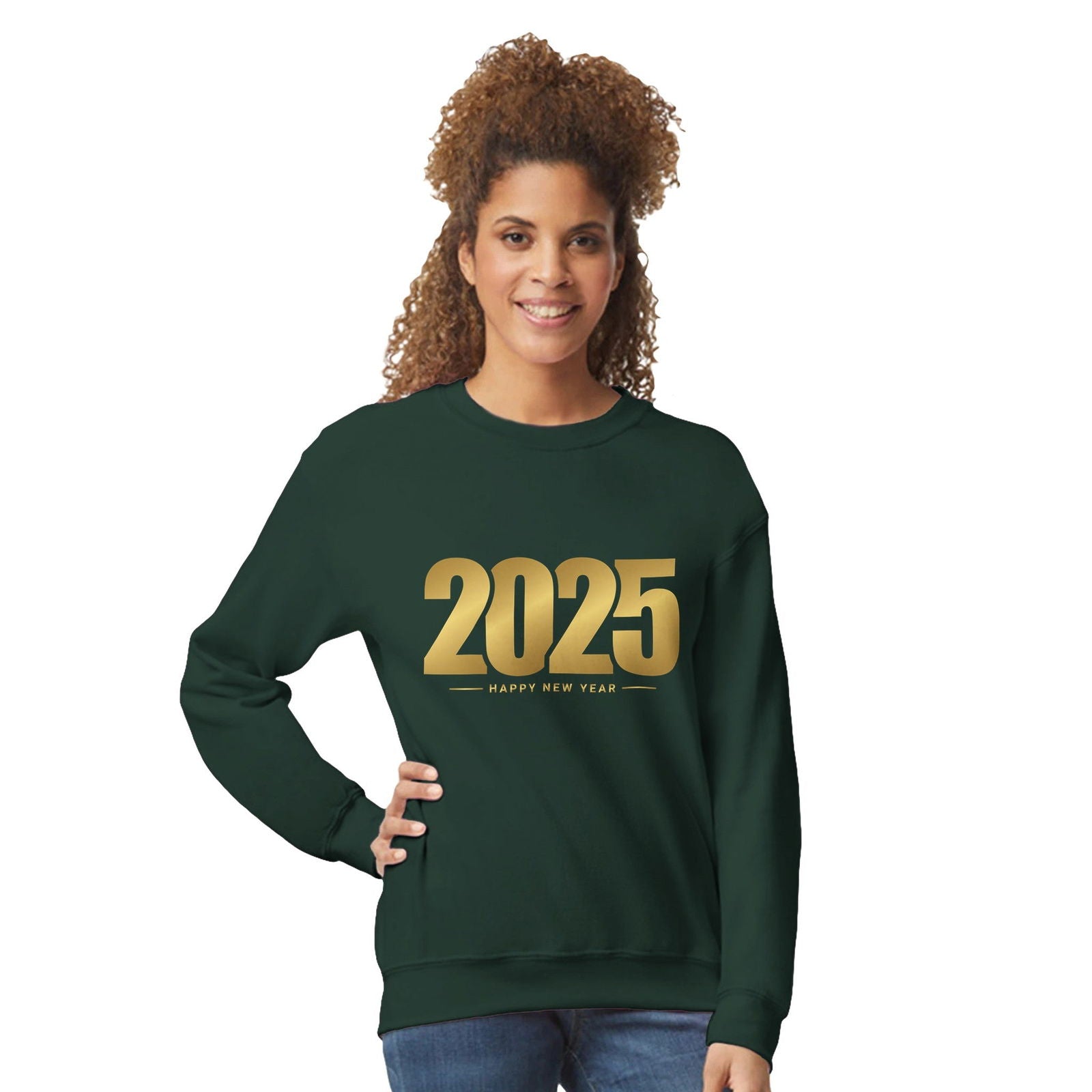 Happy 2025! | Trui Unisex - Tshirt-Fabriek.nl