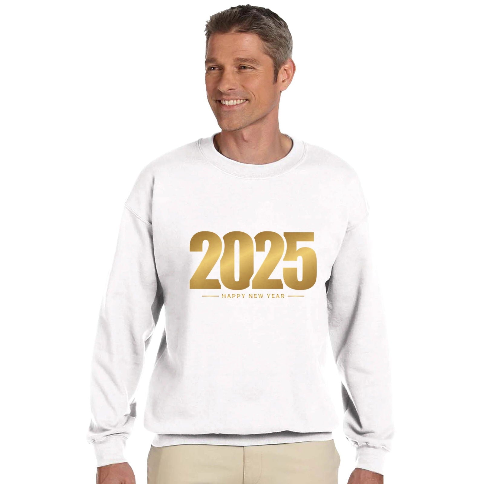 Happy 2025! | Trui Unisex - Tshirt-Fabriek.nl