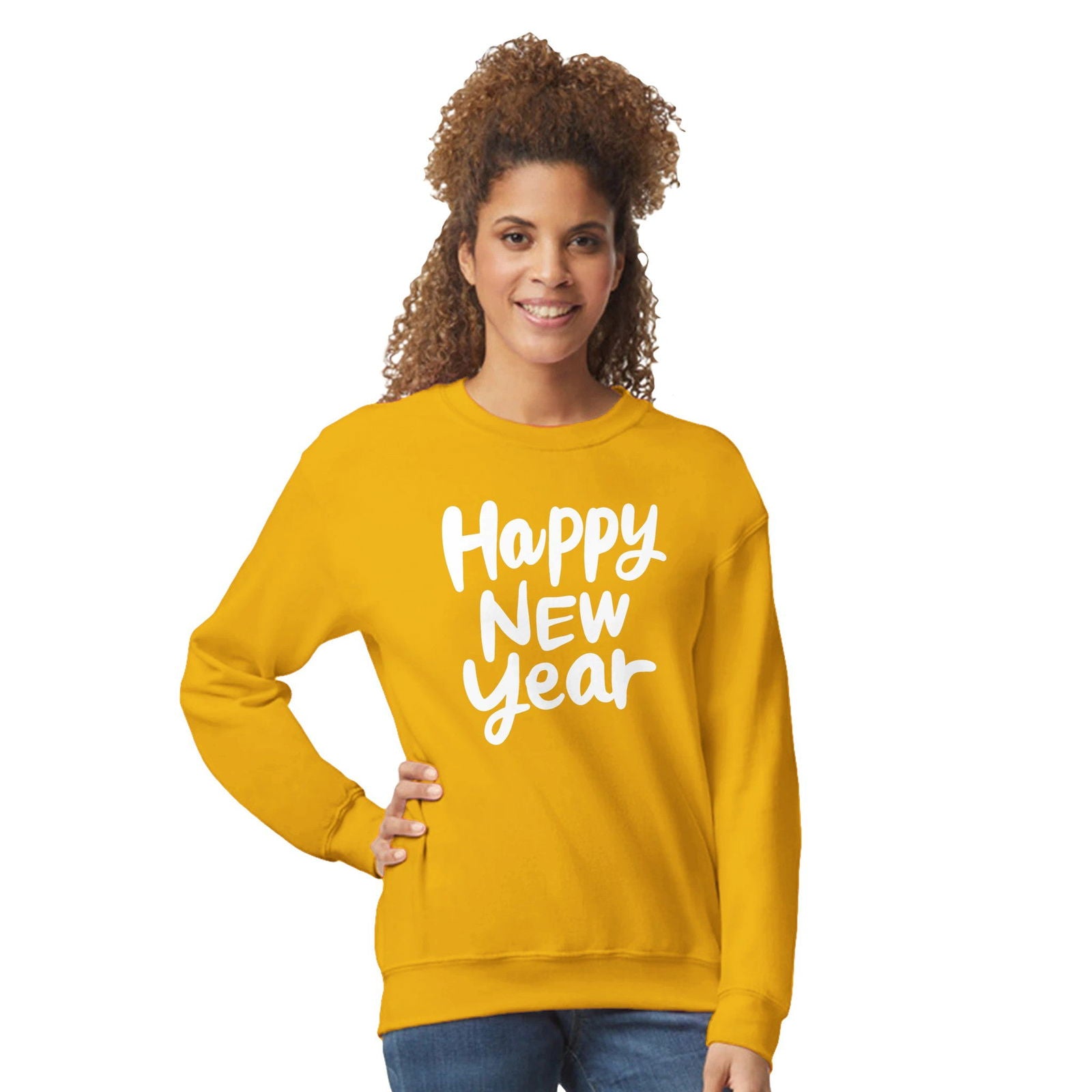 Happy New Year | Trui Unisex - Tshirt-Fabriek.nl