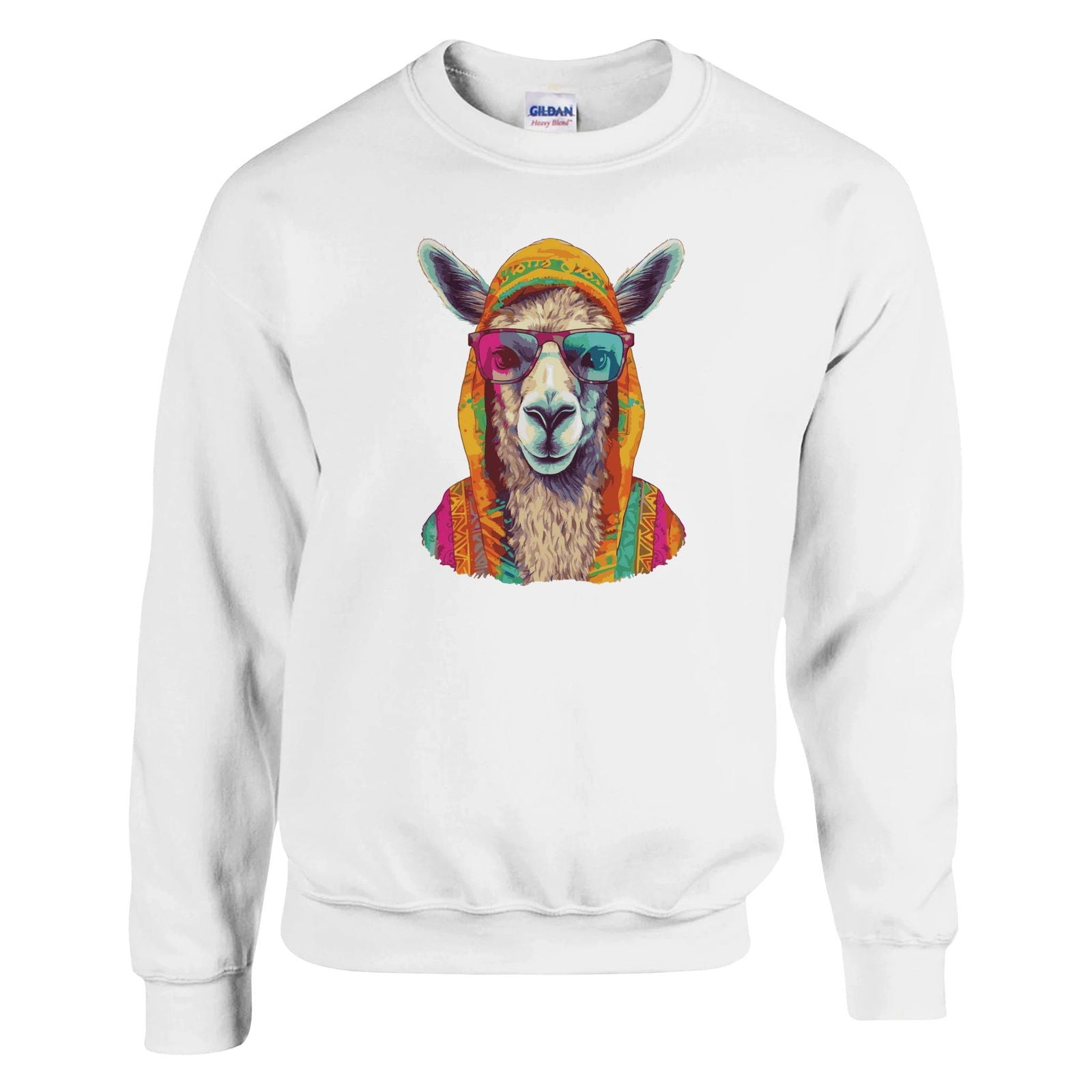 Hippie Lama | Trui Unisex - Tshirt-Fabriek.nl