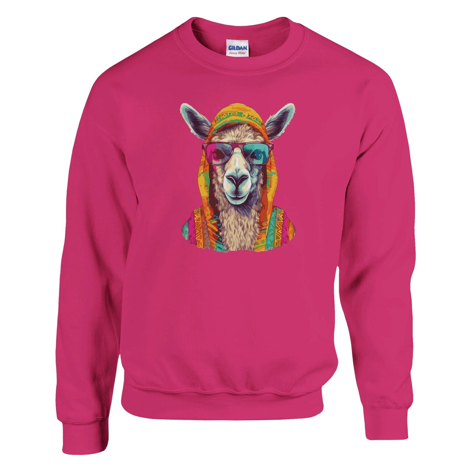 Hippie Lama | Trui Unisex - Tshirt-Fabriek.nl