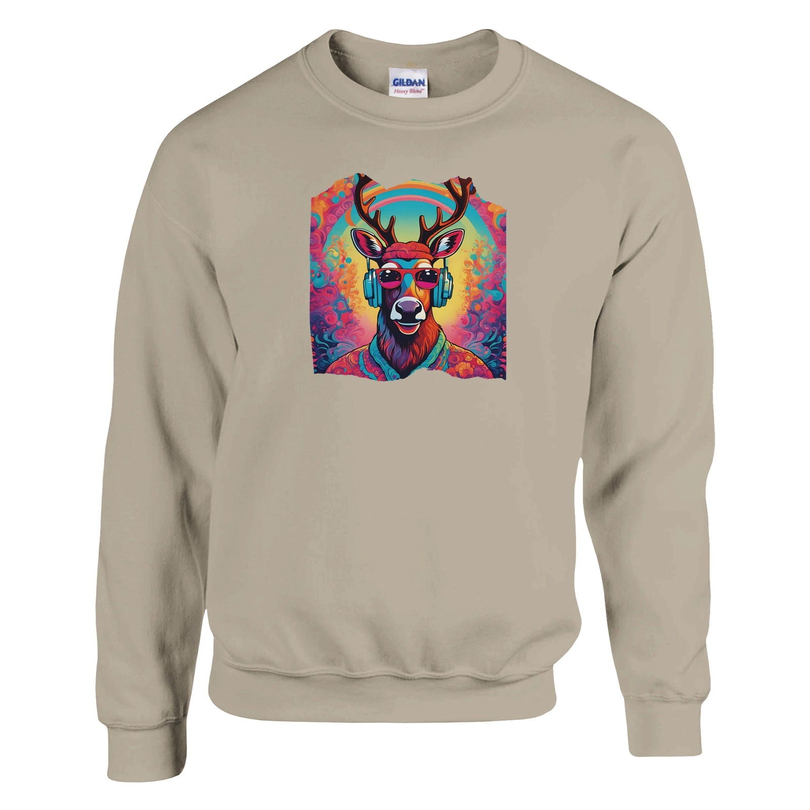 Hippie Rudolph | Trui Unisex - Tshirt-Fabriek.nl