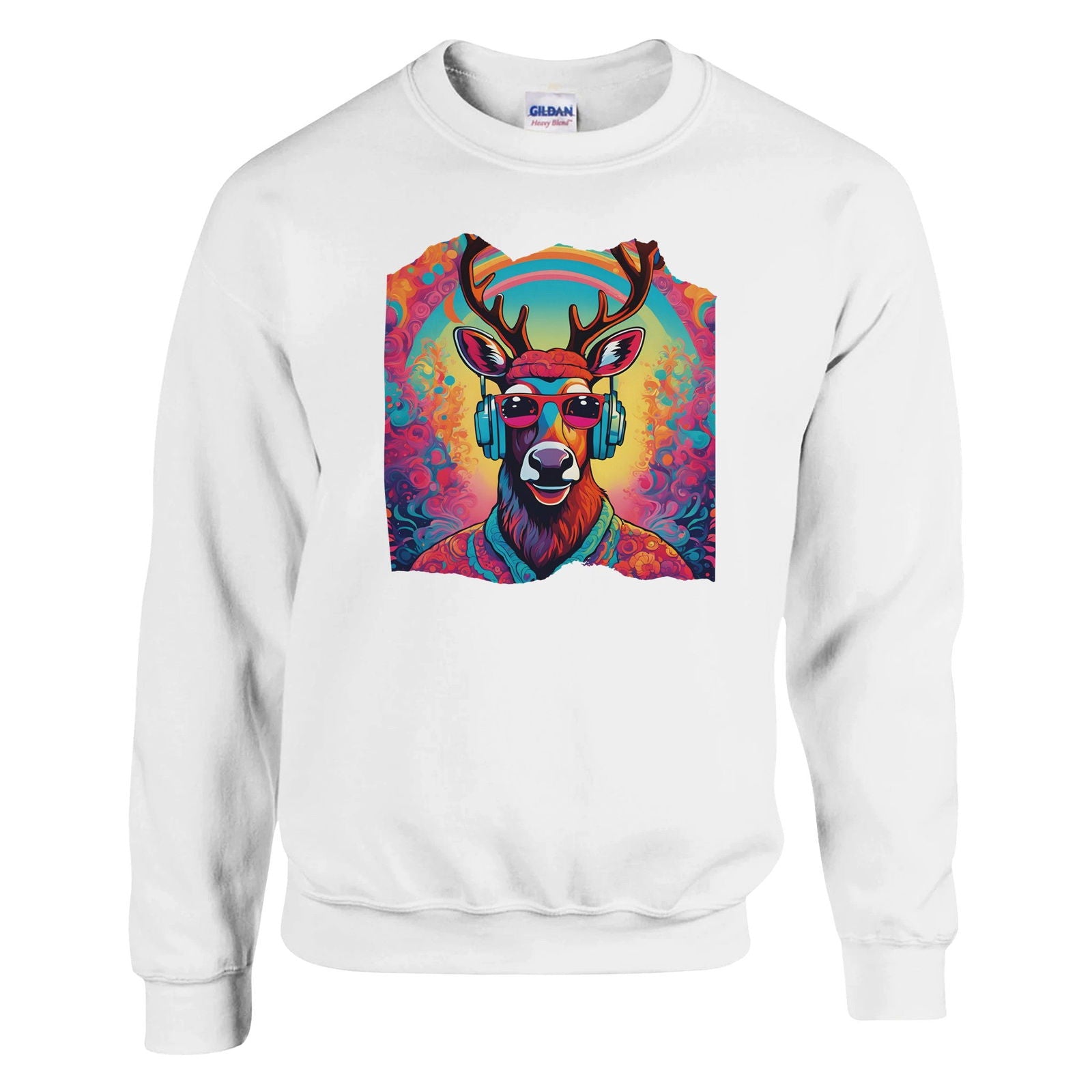 Hippie Rudolph | Trui Unisex - Tshirt-Fabriek.nl