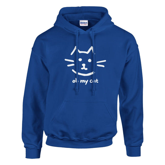 Hoodie Unisex - Oh My Cat - Tshirt-Fabriek.nl