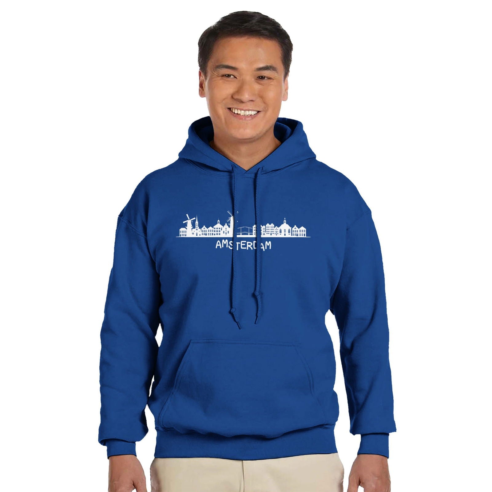 Hoodie Unisex | Amsterdam - Tshirt-Fabriek.nl