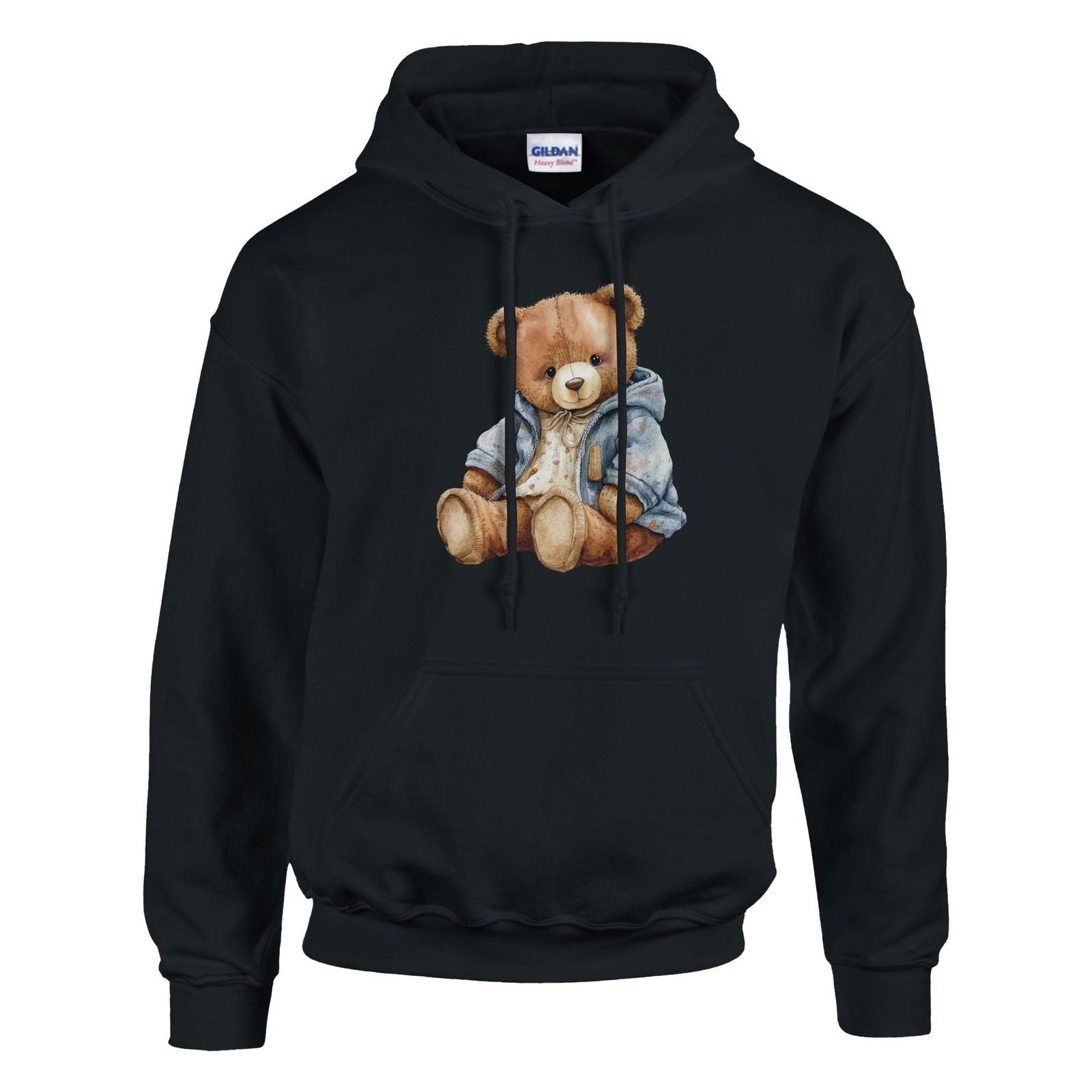 Hoodie Unisex | Real life teddy - Tshirt-Fabriek.nl