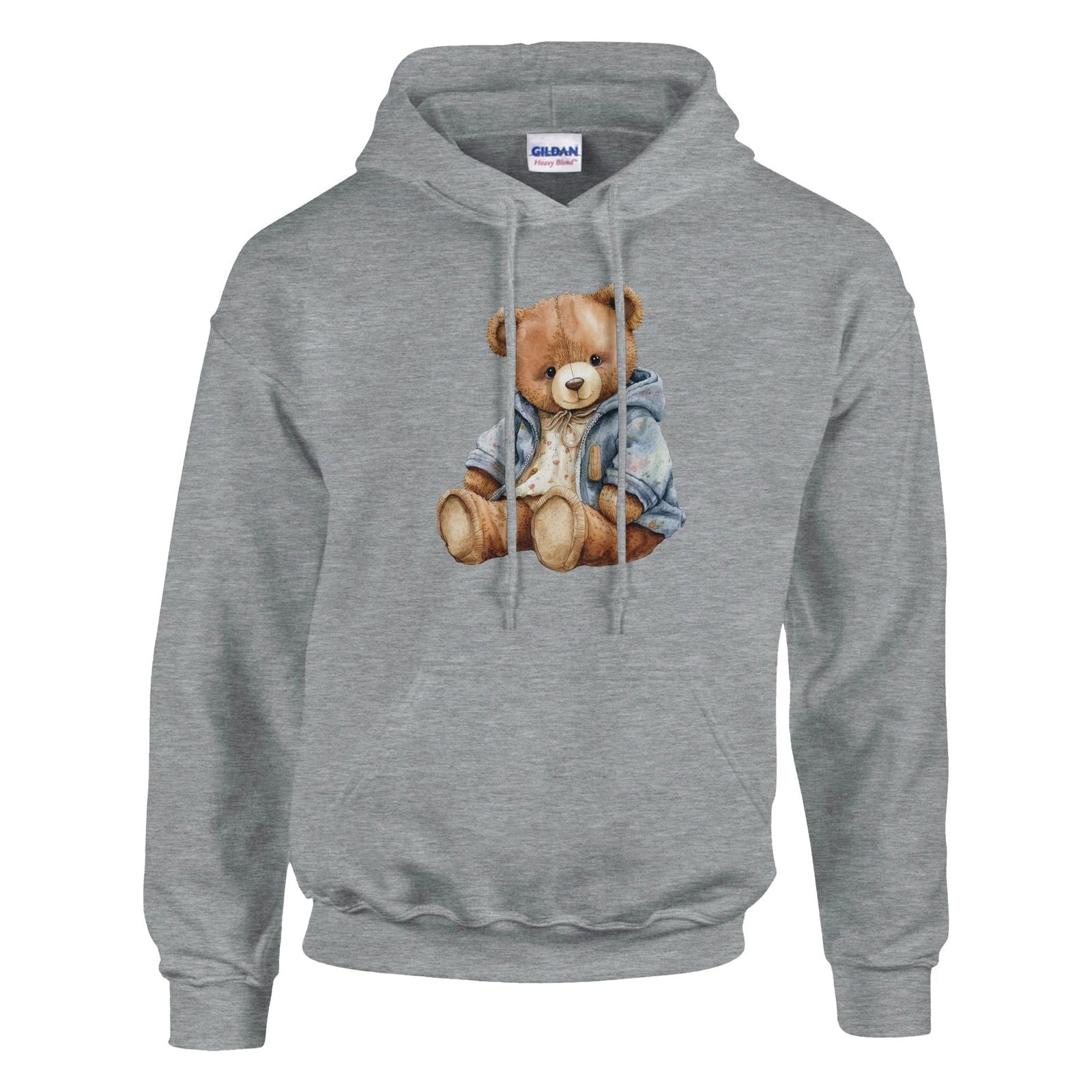 Hoodie Unisex | Real life teddy - Tshirt-Fabriek.nl