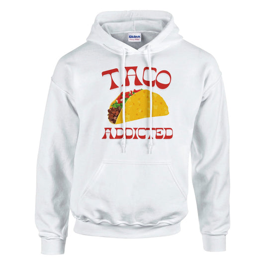 Hoodie Unisex | Taco Addicted - Tshirt-Fabriek.nl