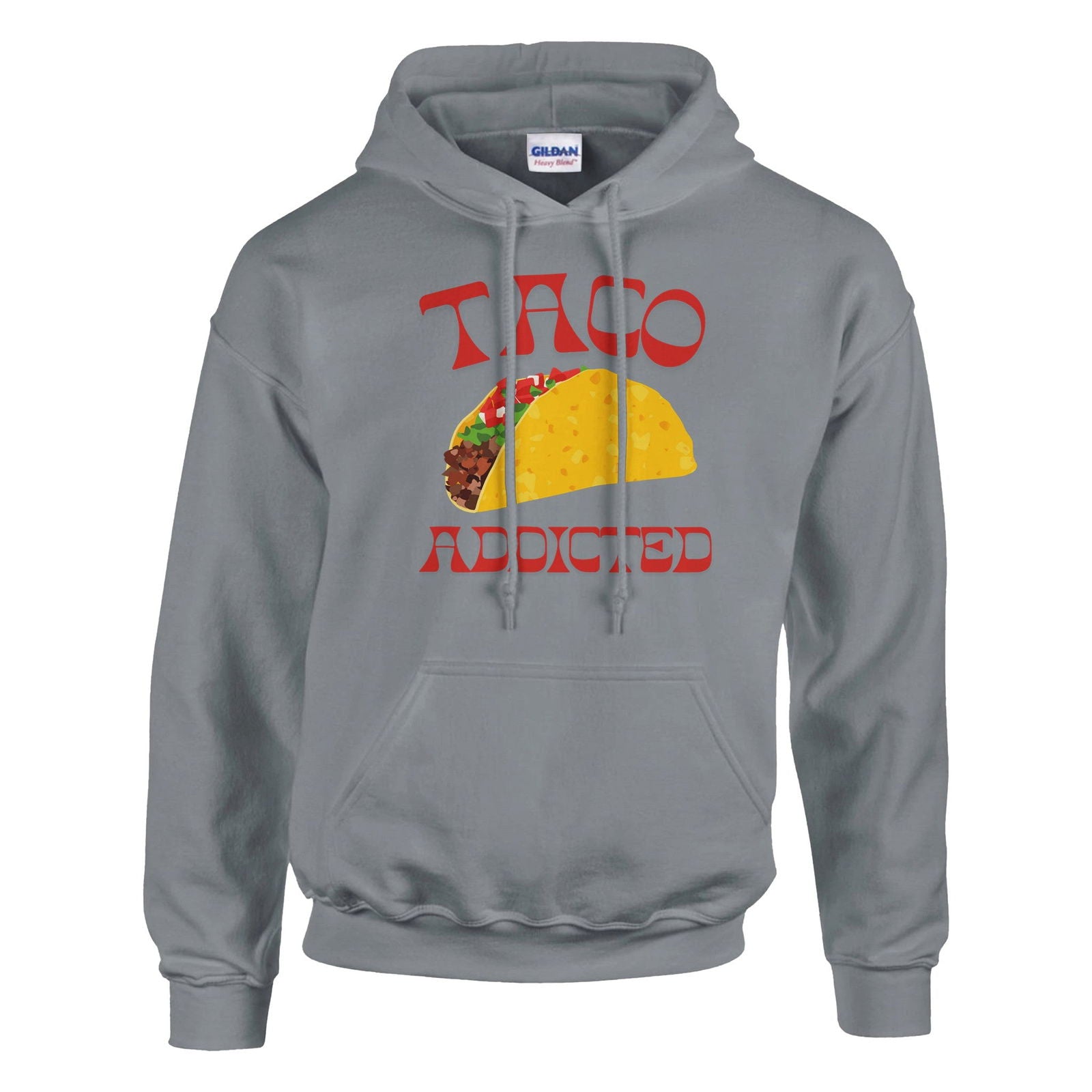 Hoodie Unisex | Taco Addicted - Tshirt-Fabriek.nl