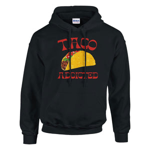 Hoodie Unisex | Taco Addicted - Tshirt-Fabriek.nl