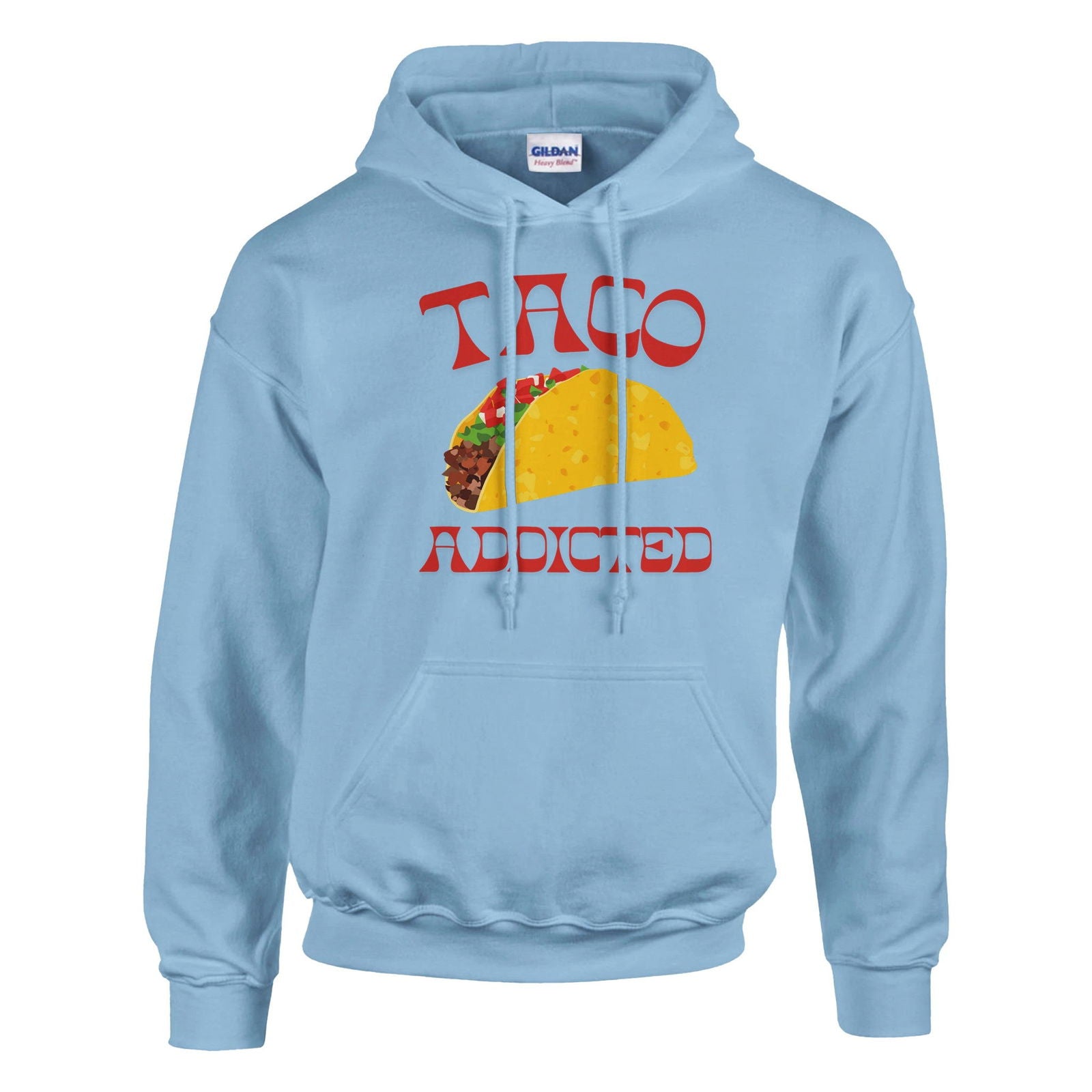 Hoodie Unisex | Taco Addicted - Tshirt-Fabriek.nl