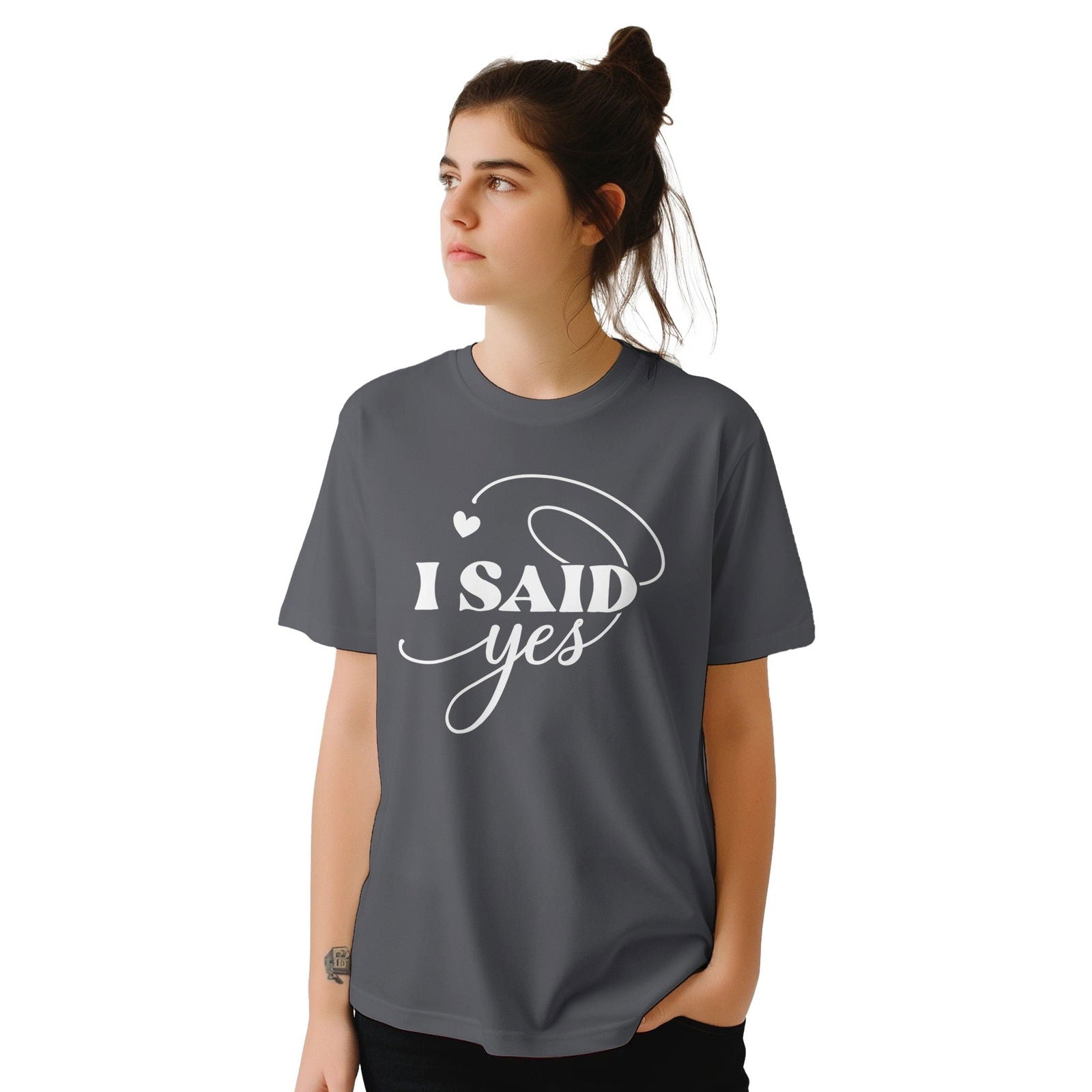 I Said YES | T-Shirt Unisex - Tshirt-Fabriek.nl