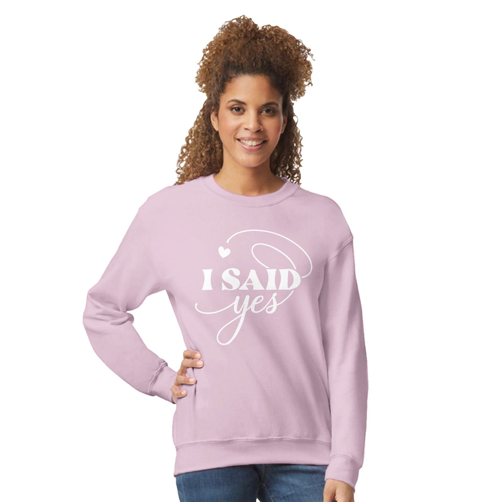 I Said YES | Trui Unisex - Tshirt-Fabriek.nl