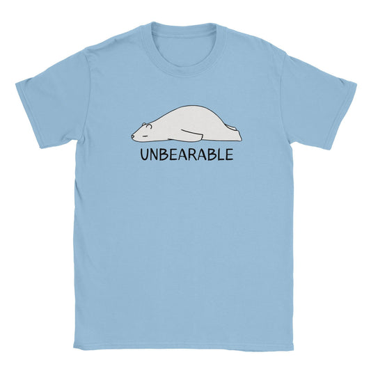 LAZY ANIMAL - Unbearable | T-Shirt Unisex - Tshirt-Fabriek.nl