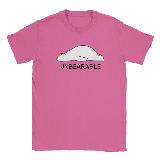 LAZY ANIMAL - Unbearable | T-Shirt Unisex - Tshirt-Fabriek.nl