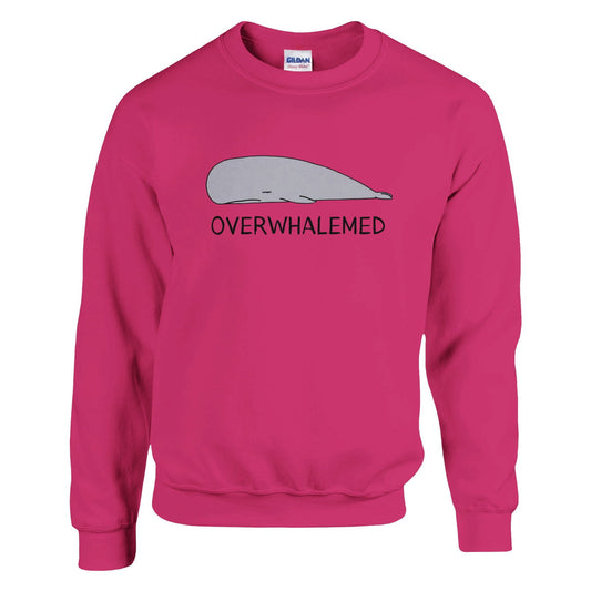 Lazy Animal - Overwhalemed | Trui Unisex - Tshirt-Fabriek.nl