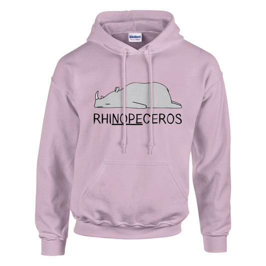 Lazy Animal - RhiNOPEceros | Hoodie Unisex - Tshirt-Fabriek.nl