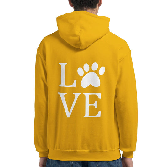 Love dogs | Hoodie Unisex - Tshirt-Fabriek.nl