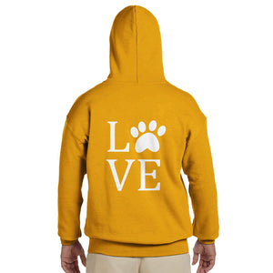 Love dogs | Hoodie Unisex - Tshirt-Fabriek.nl