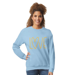 Love gold | Trui Unisex - Tshirt-Fabriek.nl