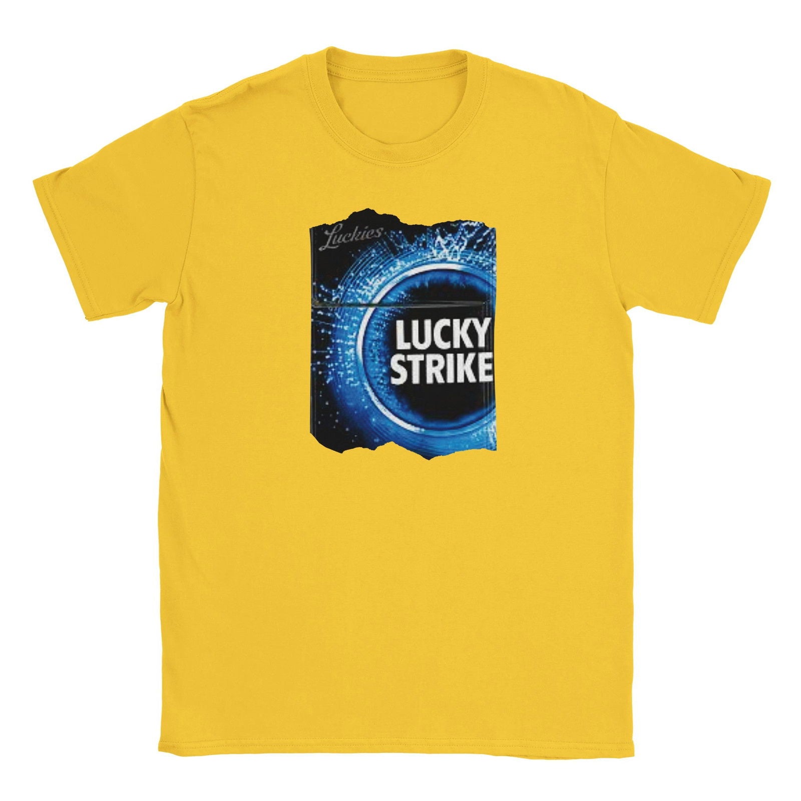 Lucky Strike black | T-shirt Unisex - Tshirt-Fabriek.nl