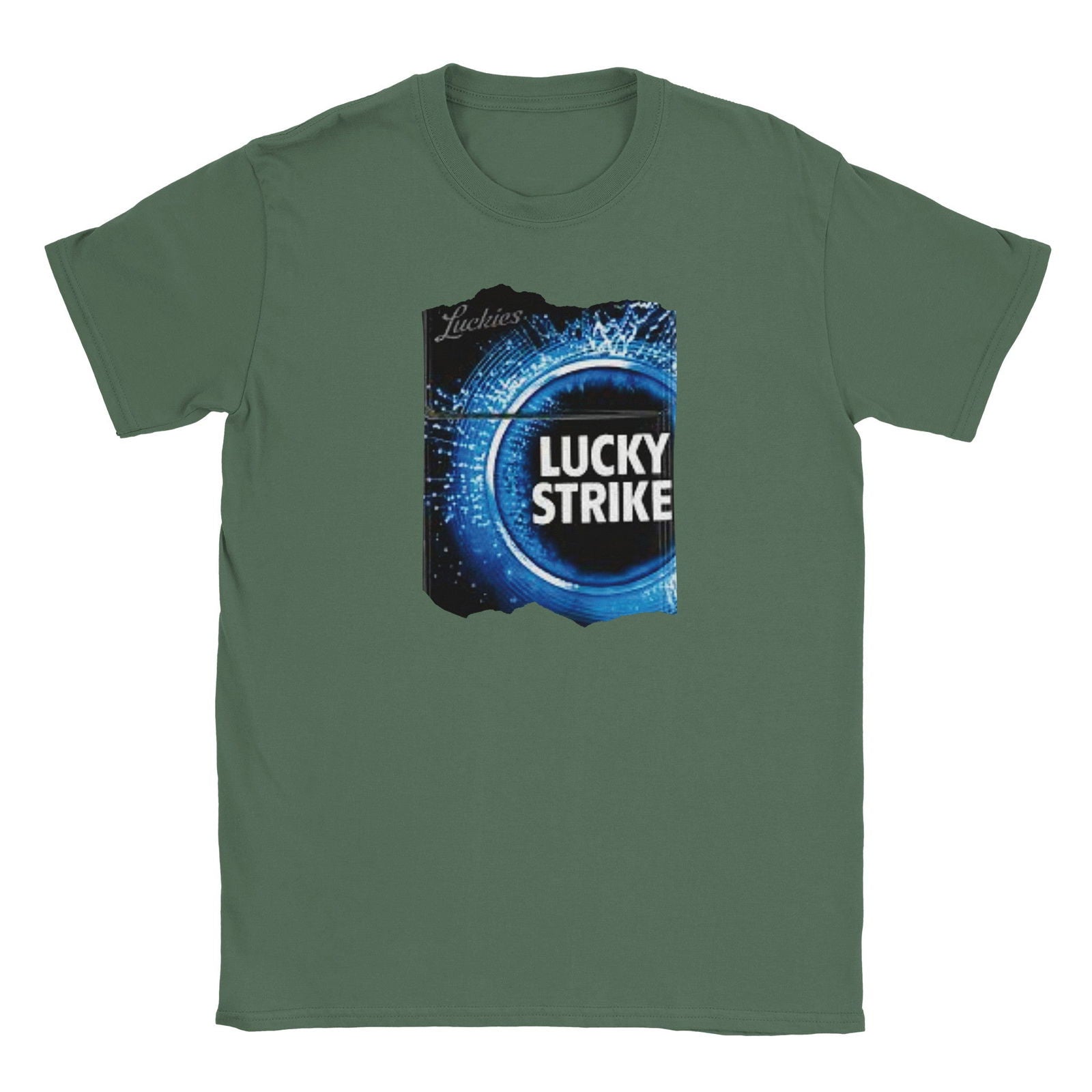 Lucky Strike black | T-shirt Unisex - Tshirt-Fabriek.nl