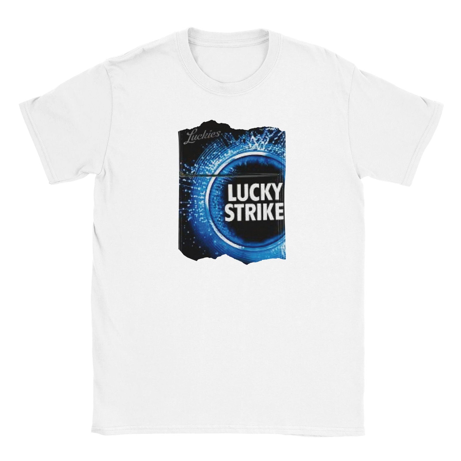 Lucky Strike black | T-shirt Unisex - Tshirt-Fabriek.nl