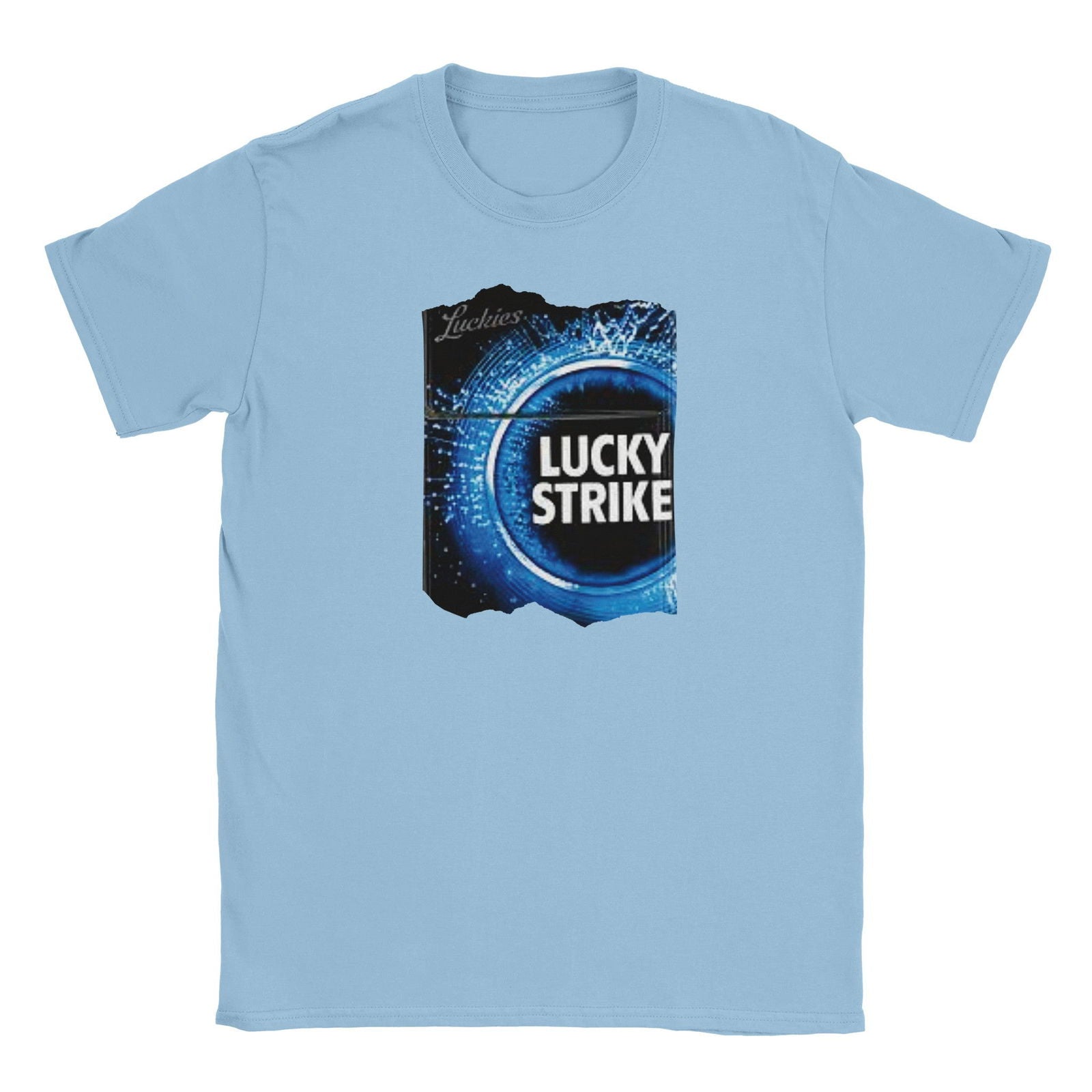 Lucky Strike black | T-shirt Unisex - Tshirt-Fabriek.nl