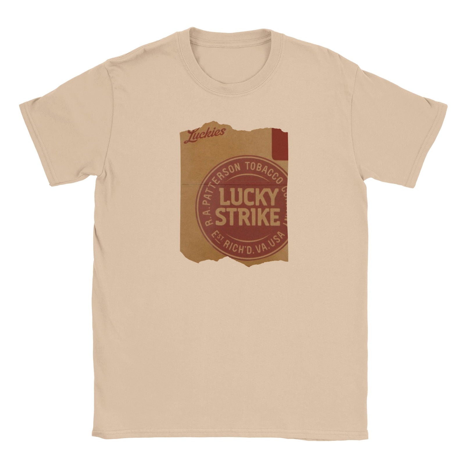 Lucky Strike classic | T-shirt Unisex - Tshirt-Fabriek.nl