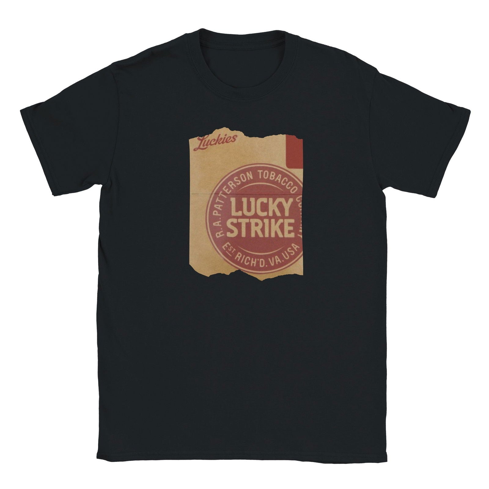 Lucky Strike classic | T-shirt Unisex - Tshirt-Fabriek.nl